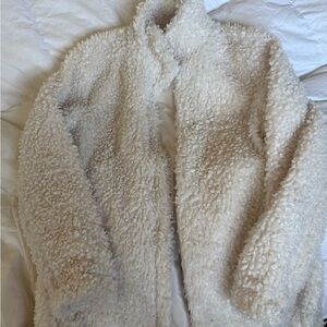 Cozy Cream Sherpa Jacket